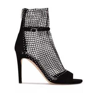 NINE WEST
Women's Imery Mesh Peep Toe Booties